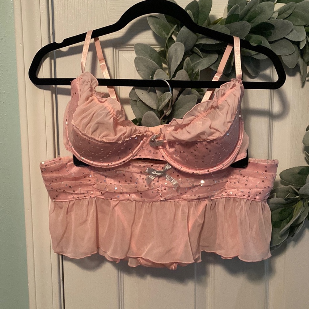 Fredericks of Hollywood Bra and Panty Set
